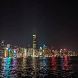 The Harbour Light show in full swing