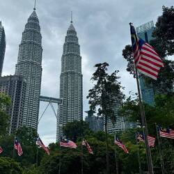 Petronas Towers in Kuala Lumpur