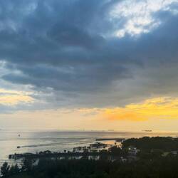 Blick auf Port Dickson