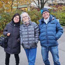 Brigitte, Sylvie and Andreas