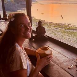 Sonnenuntergang am Bingin-Beach 😍🥥🌅