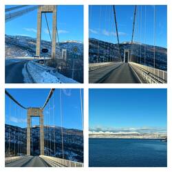 551 Meter lange Kjerringstraumen Bru /Efjord