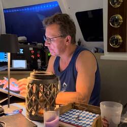 Ich bei der Planung nachts