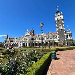 The historic train station