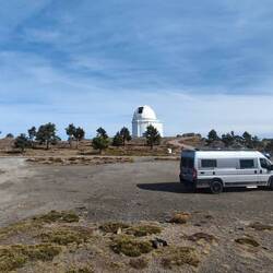 Das größte Spiegelteleskop in Westeuropa