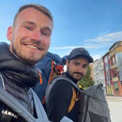 Nach dem Nachtbus um 06:40