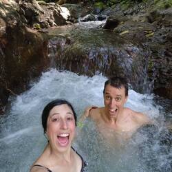 Abkühlung tut in der Hitze gut...