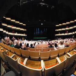 Inside Magic Flute hall