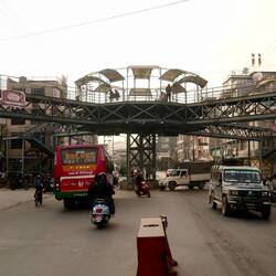 Stadtzentrum von Pokhara.