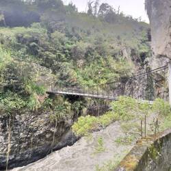 Mal wieder eine Hängebrücke 😳