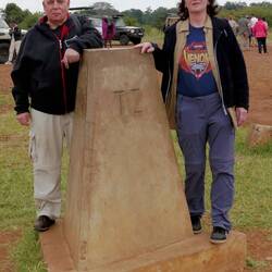 Grenzstein Kenia/Tansania