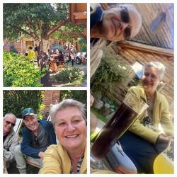 Netter Nachmittag mit Philip im Biergarten