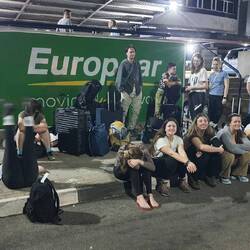 Warten auf'n Bus