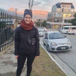 Selbst die Locals schießen freudig Fotos von dem schönen Anblick ;-)