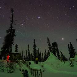 Sternenhimmel und Nordlichter mit richtiger Kamera aufgenommen😍