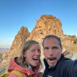 Ausflug nach Uçhisar - Kleiner Ort mit Felsenburg