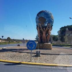 Kunst im Kreisverkehr