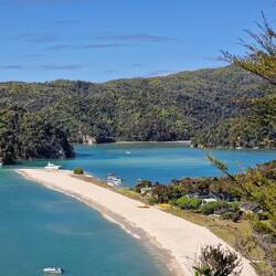 Blick auf Torrent Bay