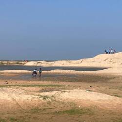 Schöne, sandige Landschaft