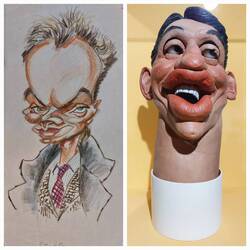 Spitting Image; Sting / Gary Lineker