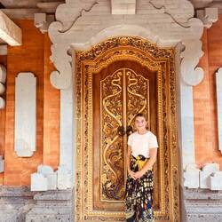 Im Tempel mit Sarong🛕☺️