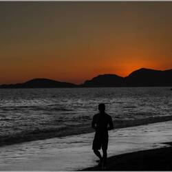und ich habe schöne Bilder von Ralph gemacht ...Spiaggia di Ponta Corvo