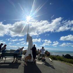 Nadel beim Centre of New Zealand