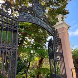 Eingang zum Botanischen Garten in La Orotava