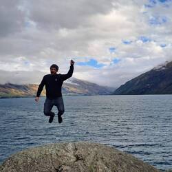 Am Lake Wakatipu