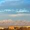 Cloudy sunset of Organ Mountains