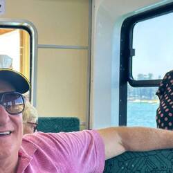 Locals we met on the ferry