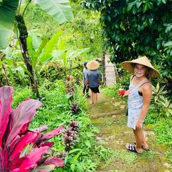 Den Rest der Frucht durften wir mitnehmen😋