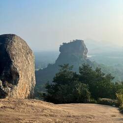 Blick auf den Lion Rock