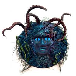 "Ocean's Karma: Underwater Observer" by H. Palmer — Cannery Arts Ctr; Esperance, WA.