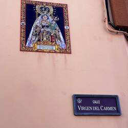 Strasse der Jungfrau Carmen