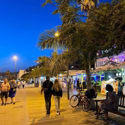 Flaniermeile am Hafen von Los Cristianos