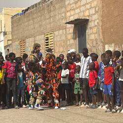 The children were more excited than we were