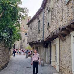Citadel la Cite Carcassone Languedoc French region