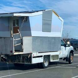 Der war damit 2011 beim "Burning Man"