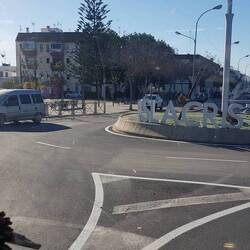 Einfahrt nach Isla Cristina