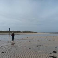 Pondering the island cemetery? Waiting for a bus?