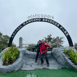 Hier nochmal mit ganz viel vulkanaussicht...