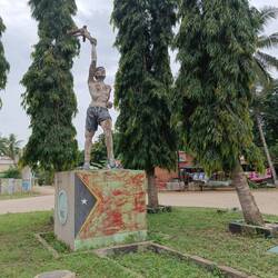 ... additionally monuments are placed here and there.