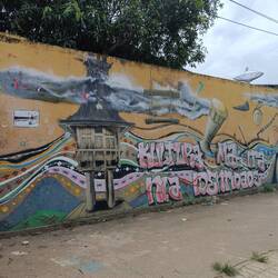 But more modern artworks start to not focus anymore on history, but looking in the future!