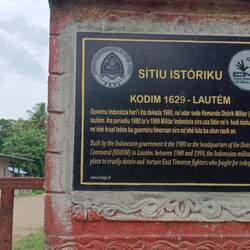 And historical sites are pointed out a lot...