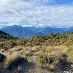 Blick auf die Richmond Ranges