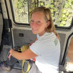 Trampen in die Berge