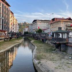 Ankunft in Rize - altes Teehaus
