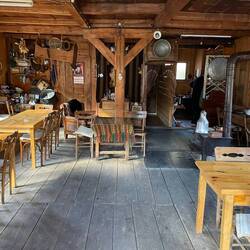 Teehaus in den Bergen