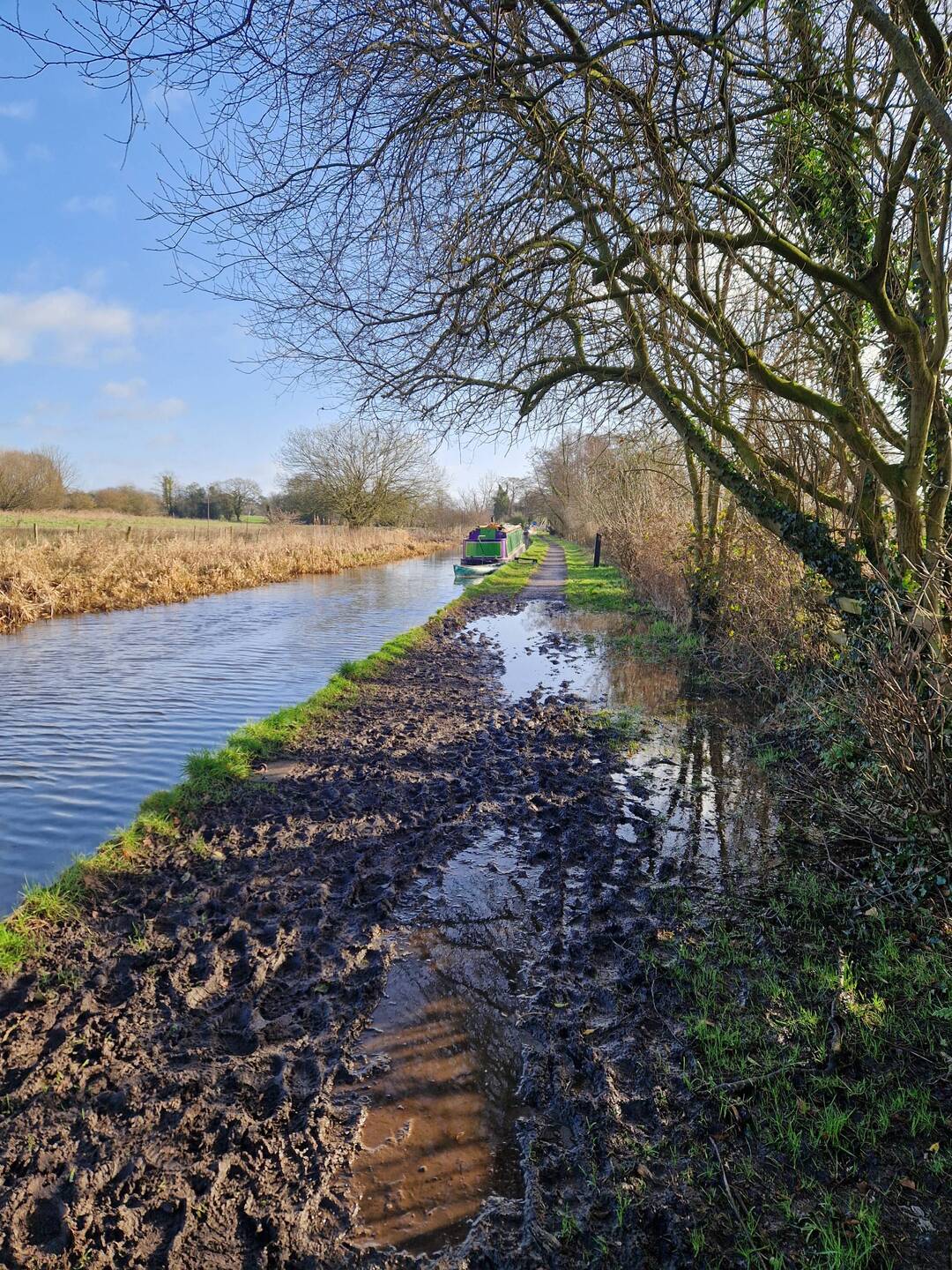 Our wellies came in very handy!